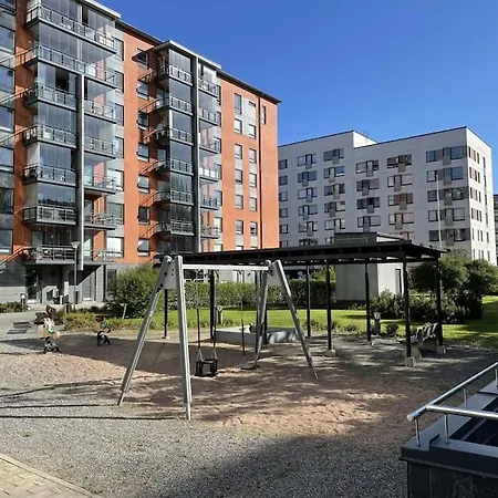 Apartment Hieno Seitsemannen Kerroksen Kaksio Tampella *